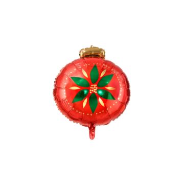Foil balloon Christmas ball 45x45 cm