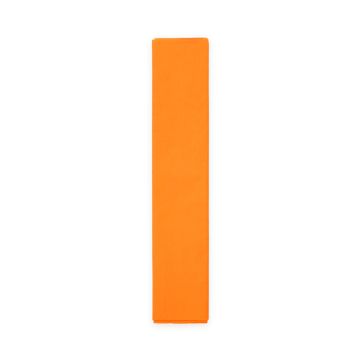 Orange crepe streamer paper 50x250 cm