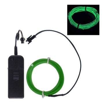 Neon Green LED Wire - 3 m