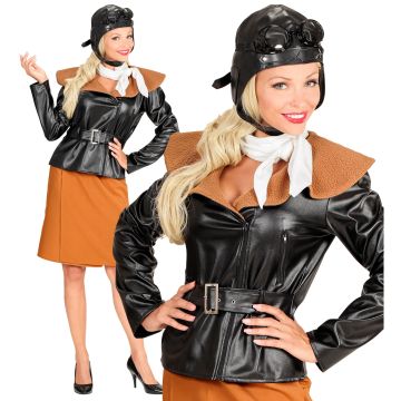 Retro air hostess costume for ladies