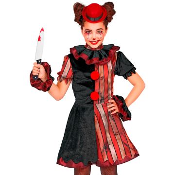 Creepy Clown Dress for Girls