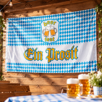 Oktoberfest banner flag - 90 x 150 cm