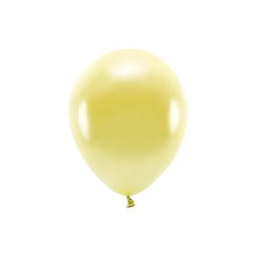 Metallic Light Gold Balloons 10x - 26 cm