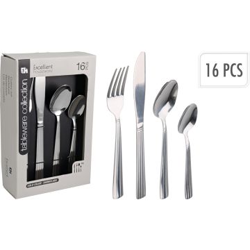 Stainless Steel Cutlery Set 16 Pieces
