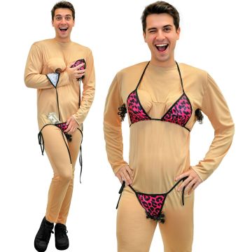 Fun stripper costume for a hen party