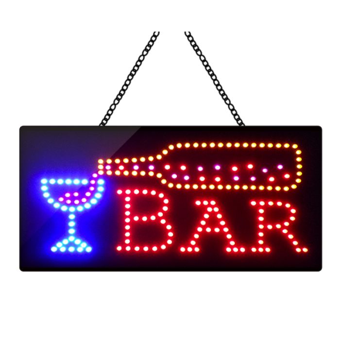 LED bar sign - 48x25 cm