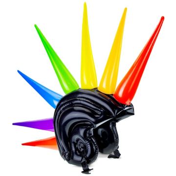Inflatable Helmet Spikes