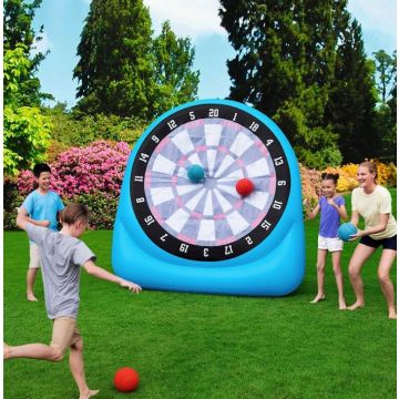 XXL inflatable football dart velcro mat 