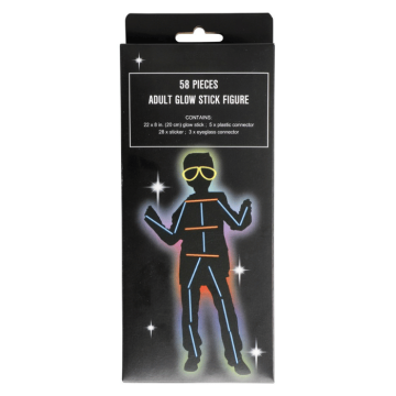 Glow Stick Figure Costume - One Size