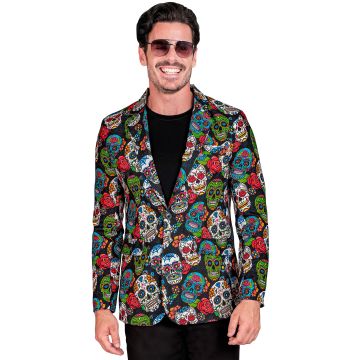 Multicoloured Skull Jacket