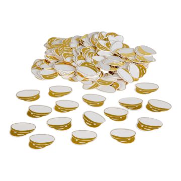 Graduation Cap Table Confetti Gold - 15 g