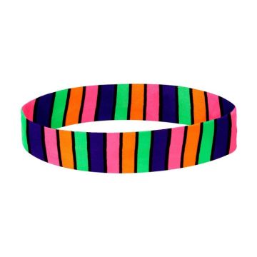 Multicoloured neon headband