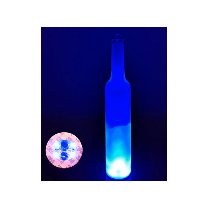LED bottle light blue
