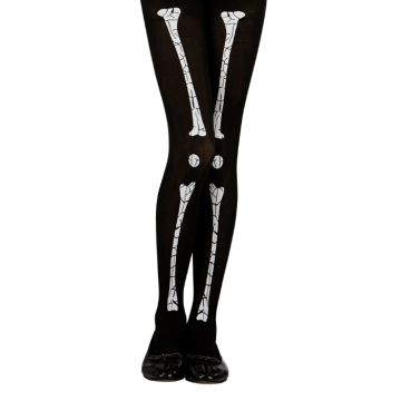 Skelet strømpebukser til børn