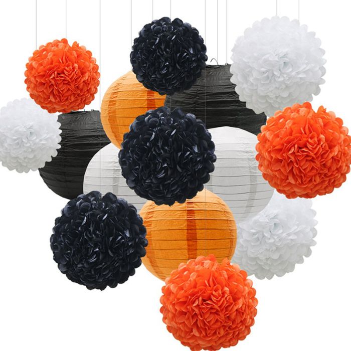 Halloween Paper Decorations 15X