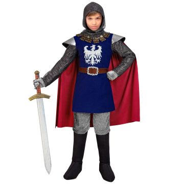 Knight Costume with Cape for Boys