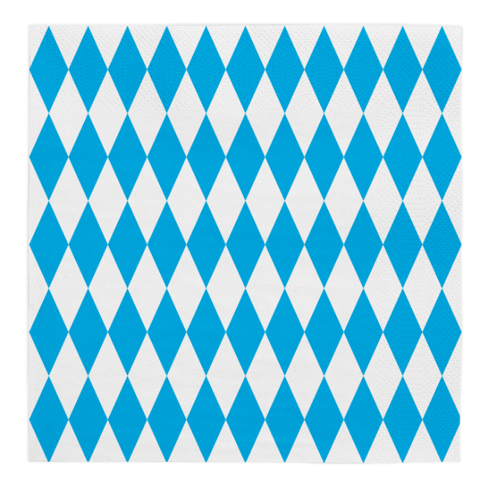 Oktoberfest Napkins 20x - 33x33cm