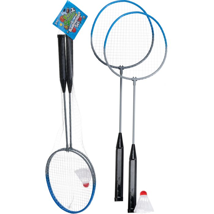 Badminton Set with 2 Rackets and Shuttlecock