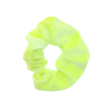 Neon UV Scrunchie Yellow