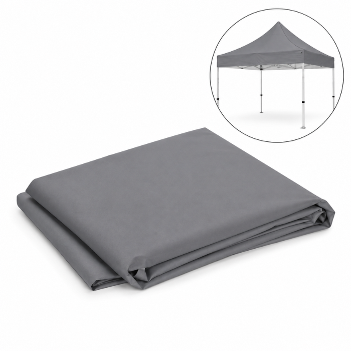 Canopy for Easy Up Pavilion 3x3 m Grey