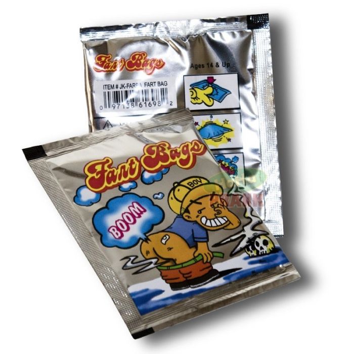 Stink bombs 3x in bags 9x7 cm