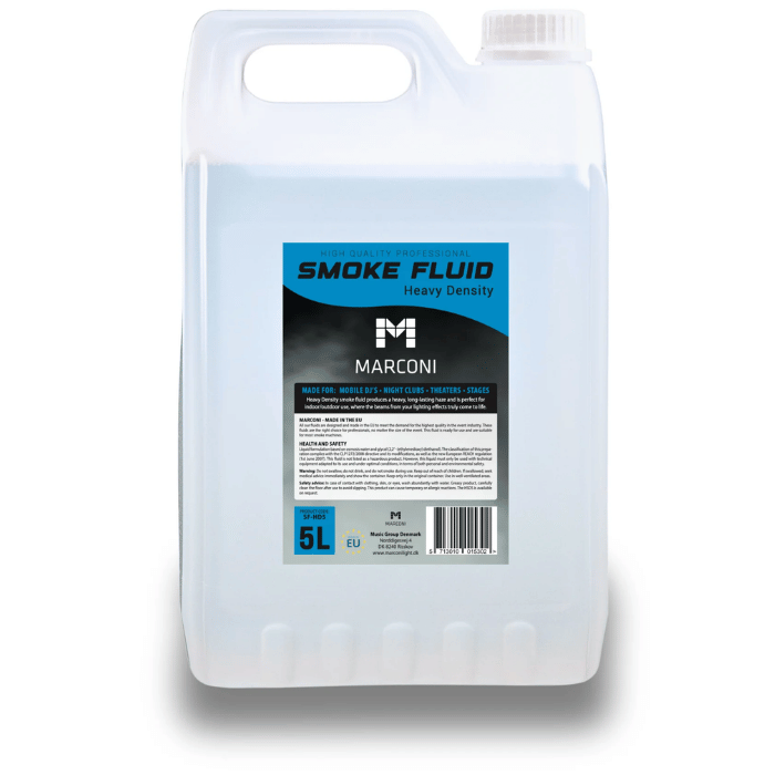 Thick Smoke Liquid for Smoke Machine - 5 litres Marconi