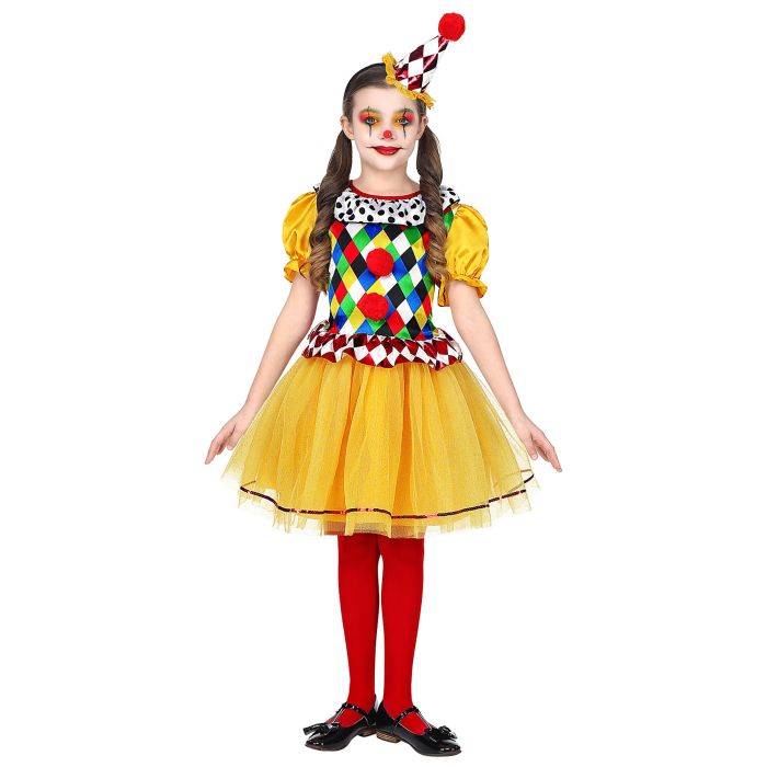 Clown Costume with Tutu for Girls