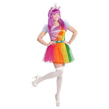 Rainbow Unicorn Costume for Ladies