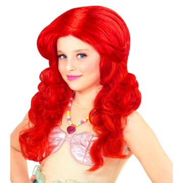 Red wig for children