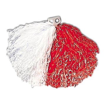 Cheerleader Pom Pom Red and White - 1X