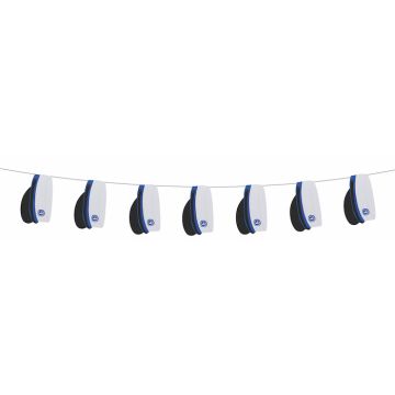 Student Cap Garland Blue - 4m