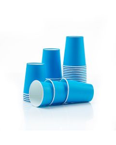 25 cl Blue Paper Cups 40x 
