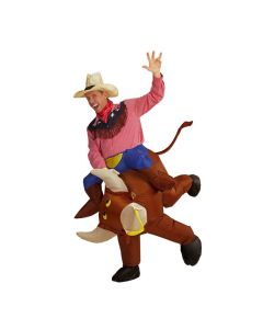 Inflatable Rodeo Bull Costume 