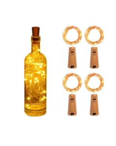 Wine Stopper With LED Light Chain