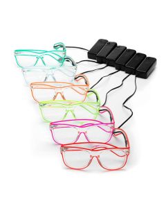 LED Party Glasses-Transparent
