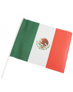 Mexican Paper Flag 6x