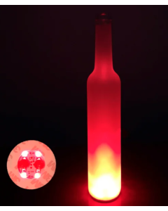 LED flaske lys rød