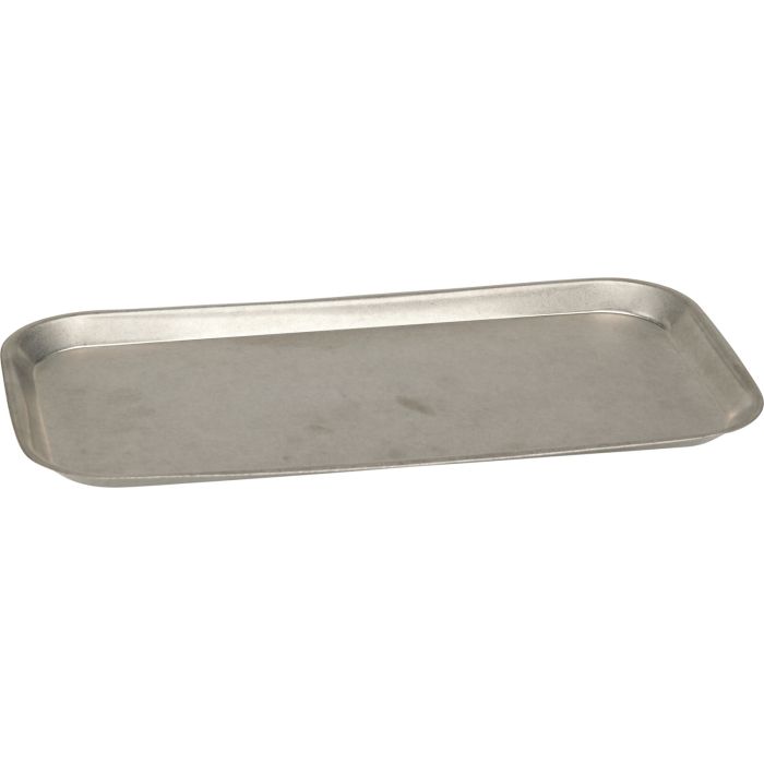 Stonewashed Stainless Steel Serving Tray 33.7x17.5 cm