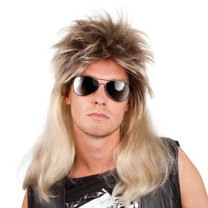 Blonde 80s Wig
