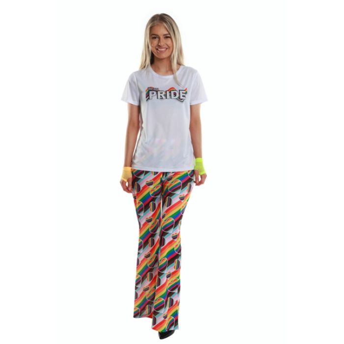 White pride T-shirt for women