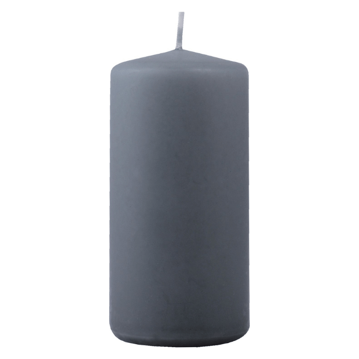 Pillar Candle Antique Green 1x - 6x12 cm
