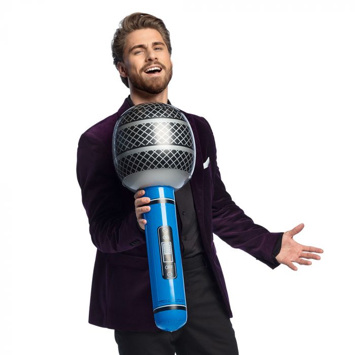 Inflatable microphone - 76 cm