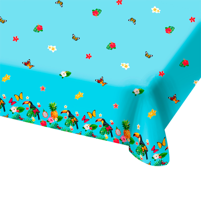 Tropical Toucan Tablecloth - 180x130 cm