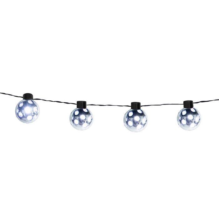 LED disco ball string lights 140 cm