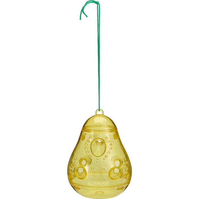 Pæreformet hvepsefælde i gul 2x - 10x13,5 cm