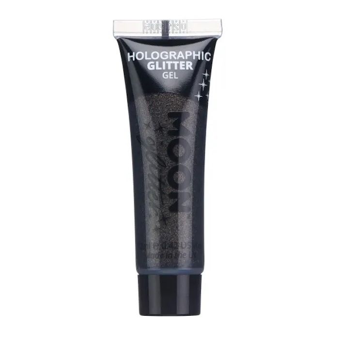 Holographic Glitter Gel Black - 12 ml