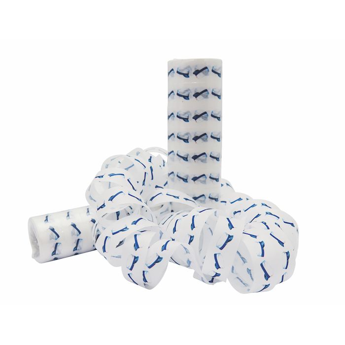 Graduation Hat Streamers Blue 2x - 4 m