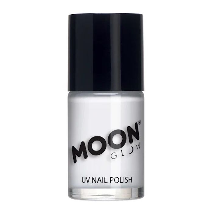 Neon UV Neglelak Hvid 14 ml Moon Creations