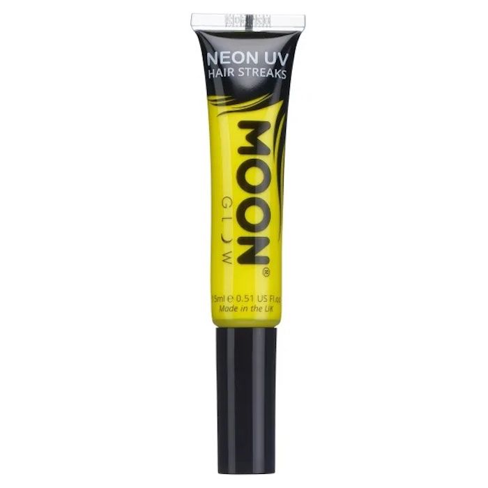 Neon UV hårfarve intens gul Moon Creations - 15 ml