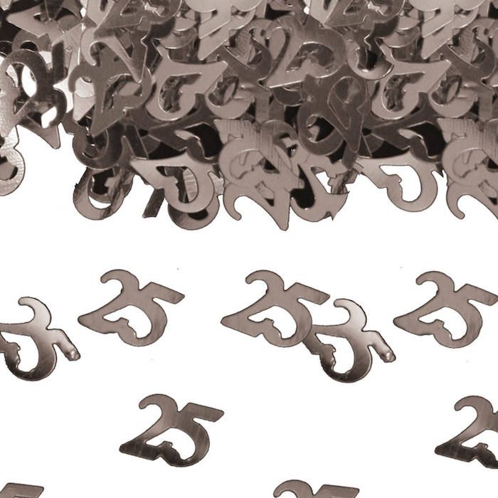 25 Years Confetti Silver - 14 g